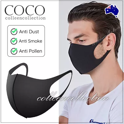 1/2/3/6Pcs Outdoor Unisex Mouth Face Cover Washable Reusable Mask Adult • $5.50
