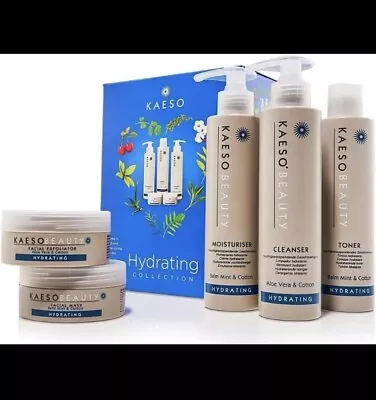 Kaeso HYDRATING Facial Treatment Set For Normal / Dry Skin - FULL KIT Brand New • £24.99