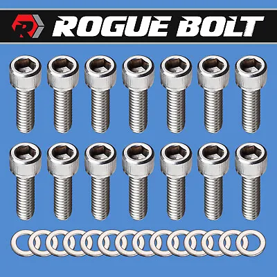 Bbc Valve Cover Bolts Stainless Steel Kit Big Block Chevy 396 402 427 454 502 Gm • $13.95