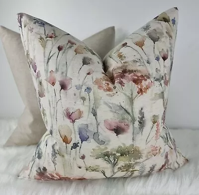 16 X16  Cushion Cover Country John Lewis & Partners Voyage Hinton Poppy Floral • £14.79