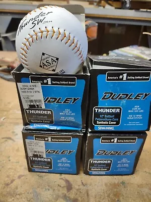 Dudley 12 Inch Thunder Softballs • $15