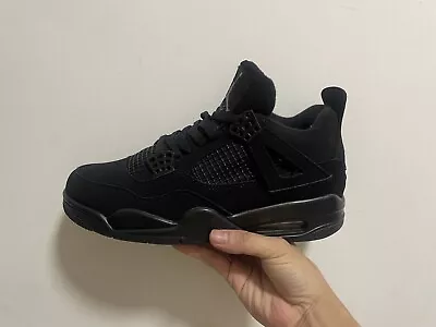 Men’s US Size Air-4 Black AJ-4 Jordan4 SneakersNo Box • $69