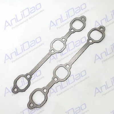 2Pcs Exhaust Manifold Gasket For Mercruiser 4.3L V6 Marine Engines Repl 27-99757 • $17.80