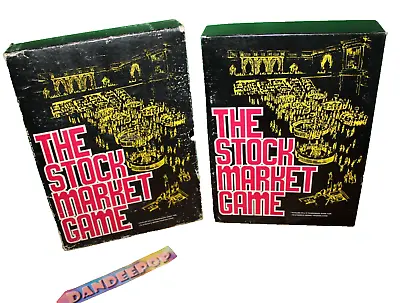 Vintage Original Avalon Hill The Stock Market Game With 1929 Version 1970 Game • $24.99