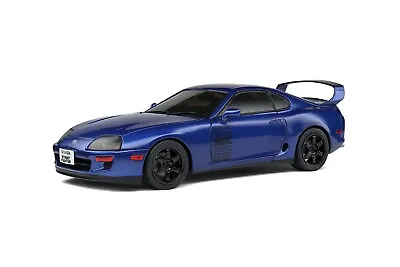 Solido S1807603 1993 Toyota Supra Mk4 A80 Streetfighter 1:18 Dark Blue • $46.95