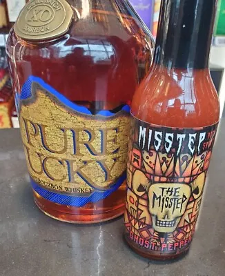 Rare Ghost Pepper & Kentucky Bourbon Hot Sauce 3 Bottles  • £19.64