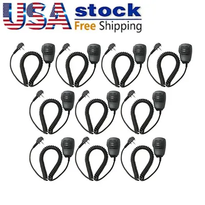 10x Remote Speaker Mic For VX354 VX451 VX454 VX261 VX231 Walkie Talkie Radio • $114.99