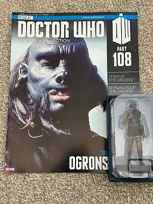 Eaglemoss Doctor Who Figurine - #108: OGRON - (day Of The Daleks) • £9.99