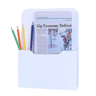 Antner Magnetic File Holder Letter Size Magnetic Paper Pencil Holder Office • $14.09