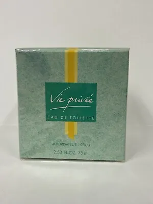 Yves Rocher Vie Privee Eau De Toilette 2.53 Fl Oz Made In France Sealed NEW • $92