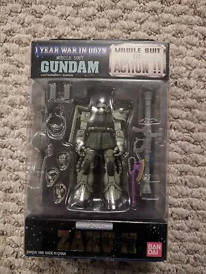 MSIA Gundam   MS-06F ZAKU Ⅱ   Mobile Suit Action Figure Bandai Vintage Rare • $49.99