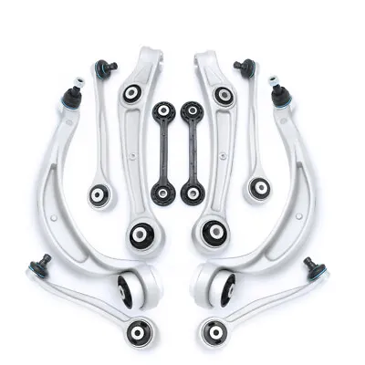 10pc Front Control Arm Balljoint Suspension Kit  For Audi 2012-15 A4 A5 S4 S5 Q5 • $212.64