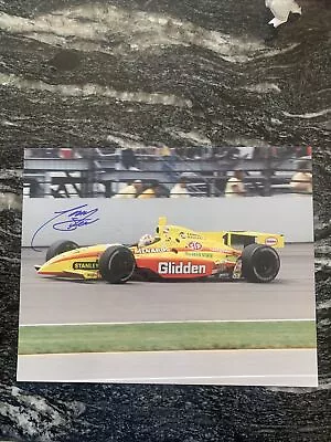 Tony Stewart Autographed Team Menard Indy 500 8x10 Photo Signed In Person • $22