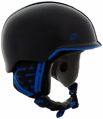 NEW High End $140 K2 Rival Pro Full Audio Snowboard Helmet Small Black Speakers • $29.99