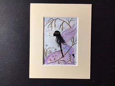 Aceo Original Watercolour Painting By Toni Tree Fairy • £7.30