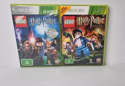 Lego Harry Potter Games Years 1-4 5-7 Xbox 360 Bundle Warner Bros Tt Games • $26