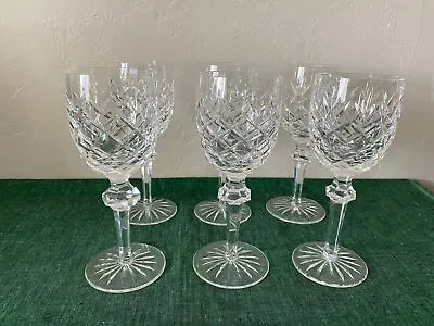 $359.99 • Buy Waterford Crystal POWERSCOURT Set 6 Claret Wine Glasses