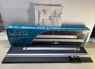 Logan Compact Mat Cutter Model 301 With Precision Bevel Cutter 32  • $54.99