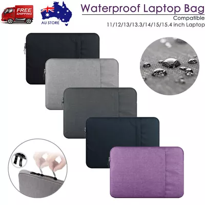 For Samsung 11.6 12.5 13.3 14 15.4  Notebook Laptop Bag Sleeve Pouch Case Cover • $19.36