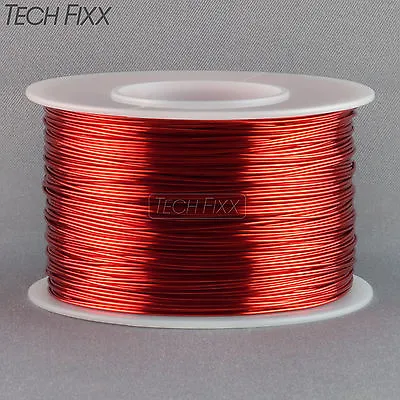 Magnet Wire 24 Gauge AWG Enameled Copper 396 Feet Tattoo Coil Winding Red • $13.75