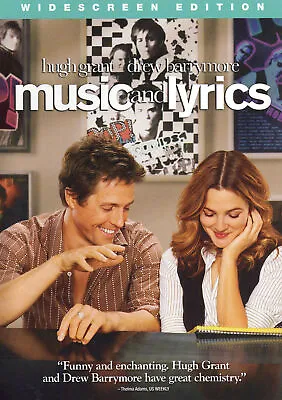 Music And Lyrics (Widescreen Edition) DVD Highly Rated EBay Seller Great Prices • £2.11