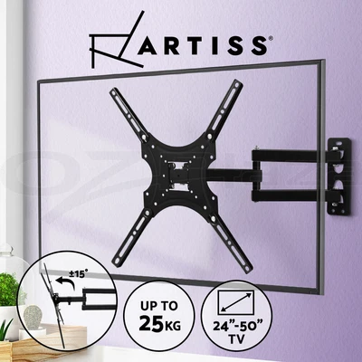 $24.96 • Buy TV Wall Mount Bracket Tilt Swivel Full Motion 32 37 40 43 48 50  Plasma LCD LED