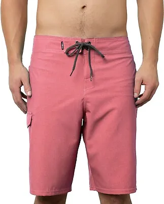 NWT O'Neill Men's Weaver Board Shorts Size 36 Hot Coral Unlined $50 1C207 • $21.24