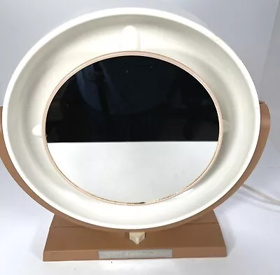 Vintage Harman Mark IV Lighted Vanity Mirror Double Sided Make-Up LM40 USA 1970 • $39.97