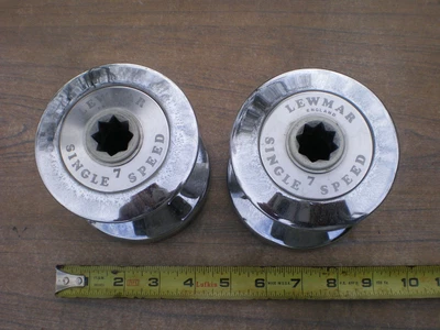 $150 • Buy Pair Of Lewmar #7 Chrome Drum Winches