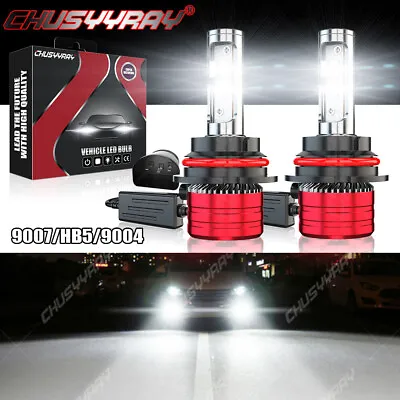 Pair For Frontier 2001-2022 LED Headlight High Low Beam 9007/HB5 Bulbs • $29.99