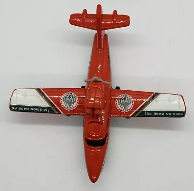 Vintage 2001 Matchbox SKY BUSTERS Mission Base F5 Search Plane DieCast Toy • $8