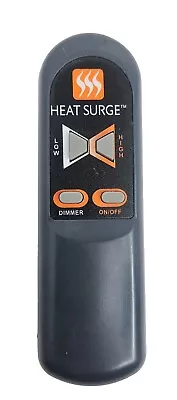Replacement For Heat Surge Electric Fireplace Heater Remote Control Works  • $25
