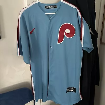 Bryce Harper Powder Blue Phillies Jersey New Without Tags Size XXL • $21.50