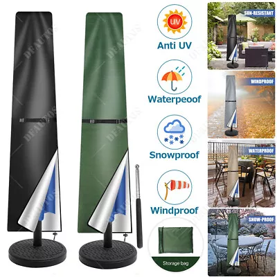 Patio Outdoor Umbrella Protective Canopy Parasol Cover Fit 6' 8' 9' 11'FT Market • $8.68