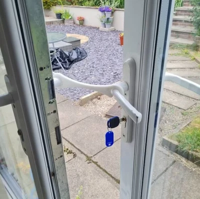 £11.55 • Buy French Door Stay - Open Patio Door Stay Hook - Door Stop - Fresh Air Circulation