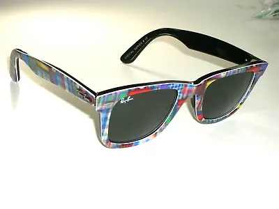 Ray Ban Rb2140 Ss#10 50[]22 Hand Made Multi-color G15 Uv Wayfarer Sunglasses • $224.99