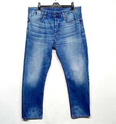 G-STAR RAW Jeans Motac Deconstructed 3D Slim Straight Type-C W36 L31 • $30.82
