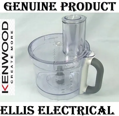 Kenwood Processor Main Bowl Attachment Lid & Pusher For Fdp601wh P/n: Kw715837 • $68