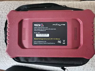 Matco Tools Maxlite MDMAXLITE Basic Android Based Diagnostic Tablet NEW Open • $300