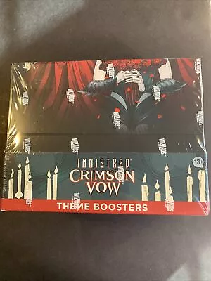 MTG Innistrad Crimson Vow Theme Booster Box Factory Sealed Boosters NEW! 12x • $60