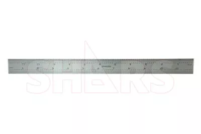 SHARS 12  Rigid Ruler / Rule Steel 32nds - 100ths Precision Machinist 16R New 1} • $9.99