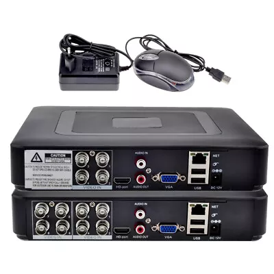 AHD DVR 5MP 1080N 4CH/8CH CCTV DVR CVI TVI 5IN1 VGA HDMI H.264 Video Recorder • $50.04