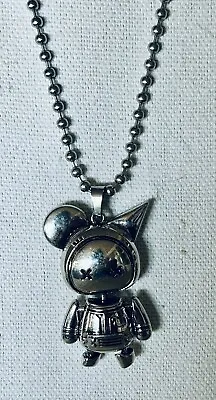 Little Monster Bear Movable Parts Necklace Anime Long Ball Chain Stainless 30” • $15