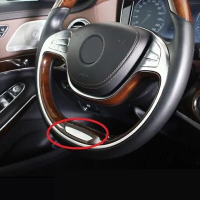 Car Steering Wheel Logo Badge Emblem For Mercedes Benz Maybach S400 S500 S600 • $17.87