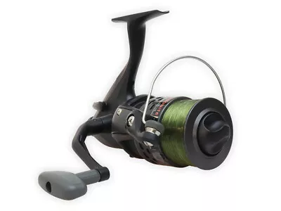 Okuma Carbonite XP140 Baitfeeder Spinning Fishing Reel With Spare Graphite Spool • $49.90