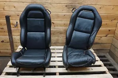 Set 2 Left Right Driver Passenger Seat Black Oem Dodge Viper Gen 2 00-02 *Note • $539.99