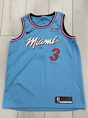 Dwyane Wade Nike Miami Heat Vicewave Swingman Jersey • $75