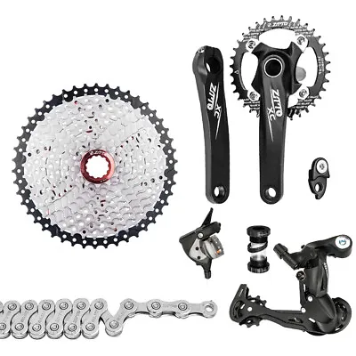 1x10 Speed MTB Derailleurs Shifter Groupset Bike Crankset 11-50T • $176.47