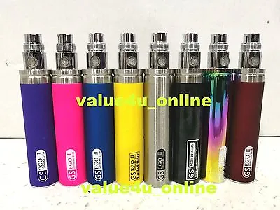 Genuine E Cig 2200MAH EGo GS-2 II Vape Pen Battery All Colours With Charger • £9.99