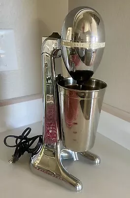Vintage Hamilton Beach Drink Master Chrome Milkshake Mixer 750C Works Perfectly • $9.99